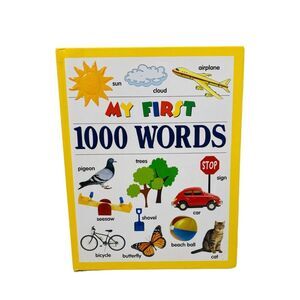 My First 1000 Word's Hardcover Book by Publications International Ltd.